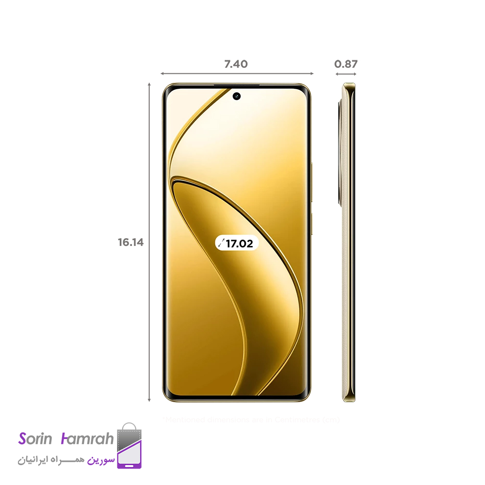 گوشی موبایل ریلمی مدل 5G Realme 12 Pro Plus ظرفیت 512 گیگابایت رم 12 گیگابایت
